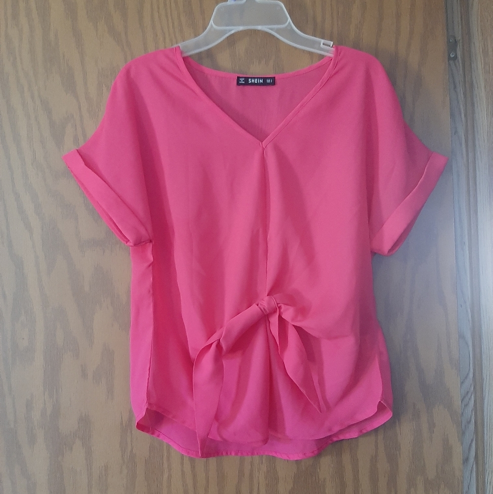 Pink SHEIN blouse